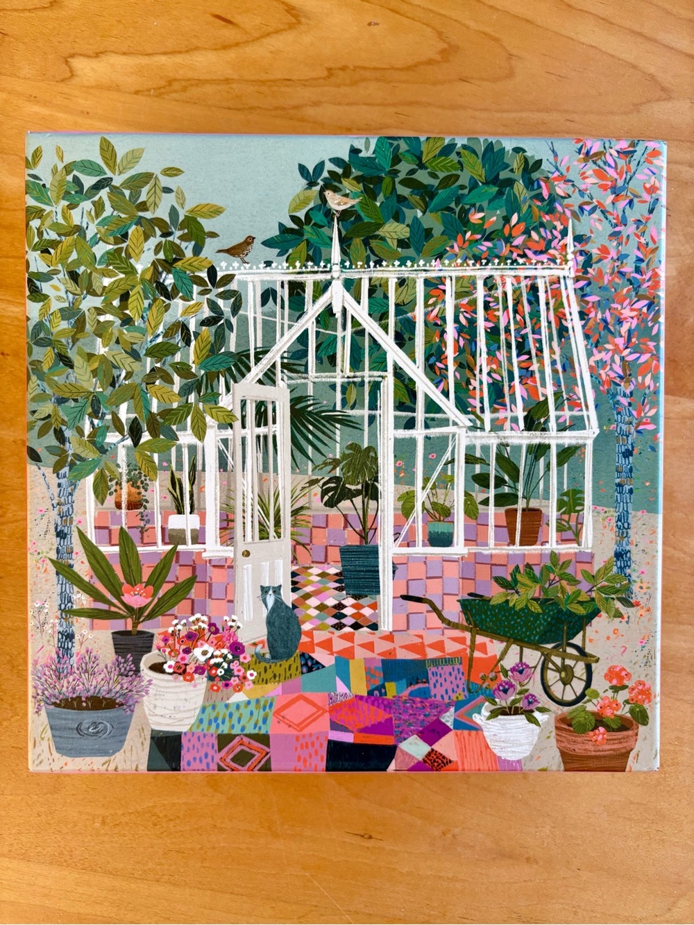 Galison Greenhouse Gardens 500 - Piece Puzzle